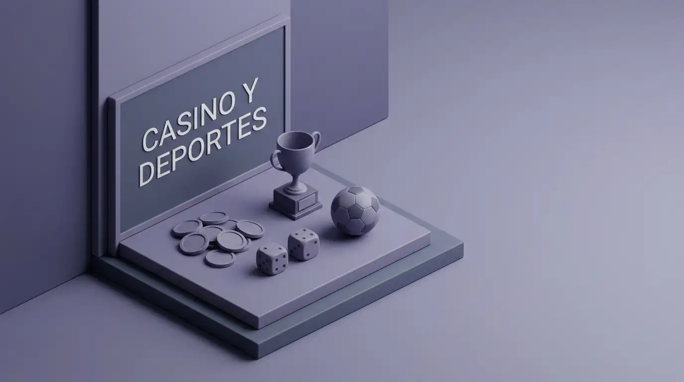 Concepto de casino cripto, deporte y deportes electrónicos en CHEXX
