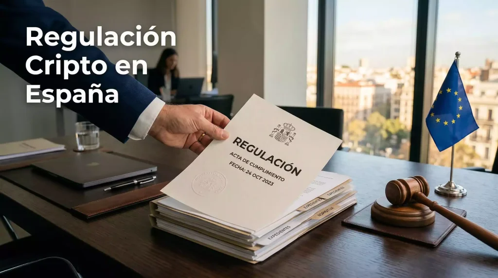 Regulación de apuestas cripto en España: normativa DGOJ y MiCA sobre criptomonedas